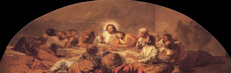 Francisco Goya Last Supper Norge oil painting art
